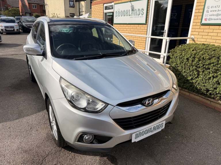 2012 Hyundai IX35 Crdi Premium 2.0 Diesel 4WD Silver 6 Speed Manual Pan Roof
