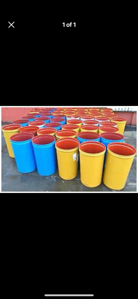 OPEN TOP STEEL DRUMS