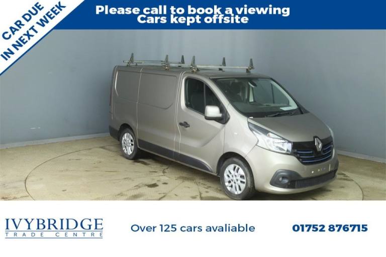 2018 68 RENAULT TRAFIC 1.6 DCI 27 SPORT NAV PANEL VAN 5DR DIESEL MANUAL SWB STAN