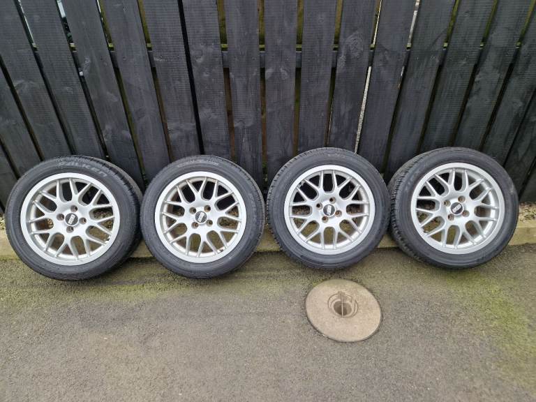 16' inch BBS alloys  4 x 100 and tyres vauxhall 