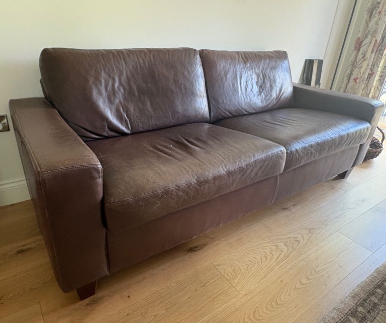 Leather sofa