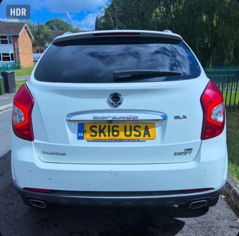 Ssangyong KORANDO AUTOMATIC 85k FSH 12Month mot Driving amazing lady own £2895