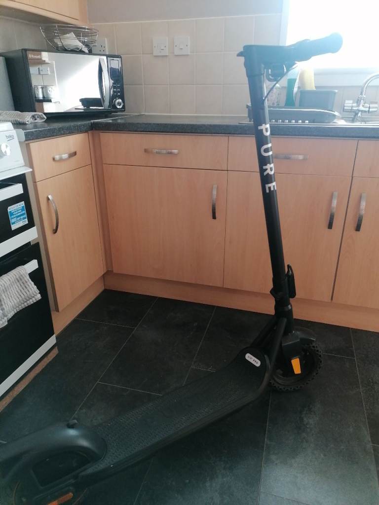 Pure Electric Scooter – Black, Good Condition