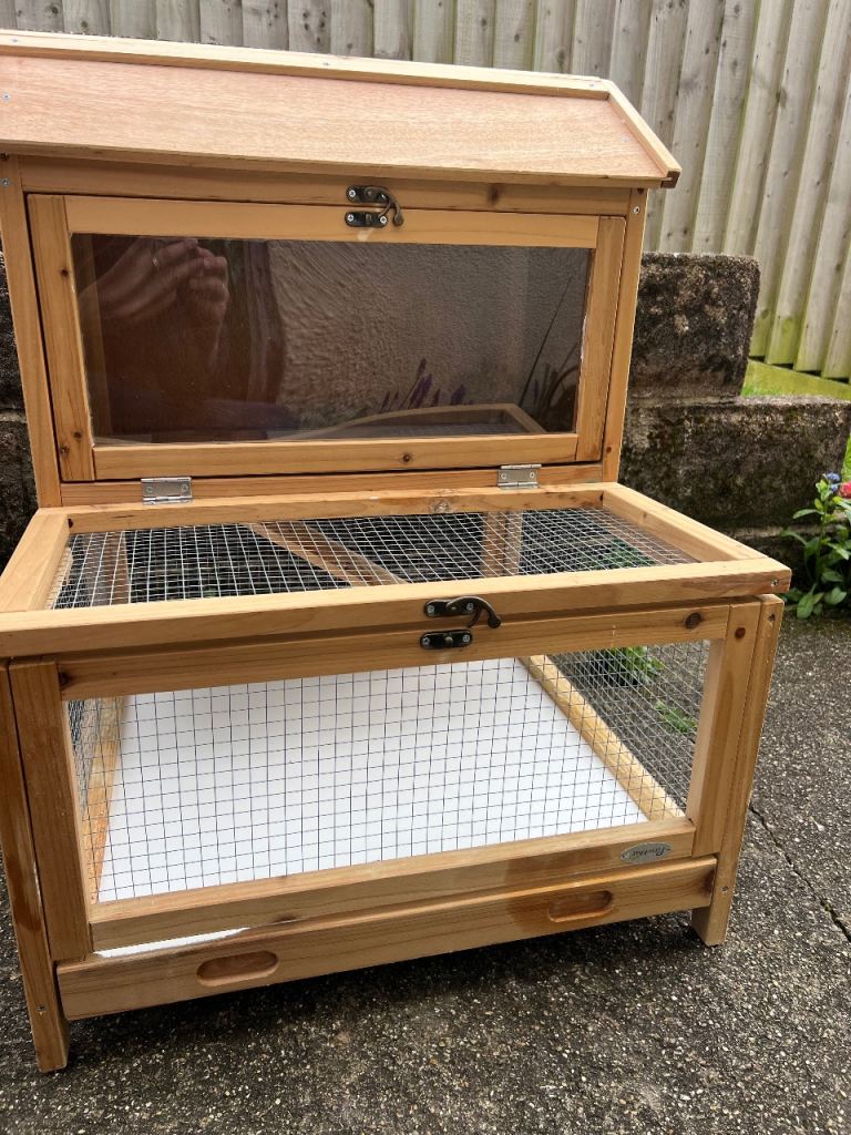 PawHut 2 Tier hamster cage