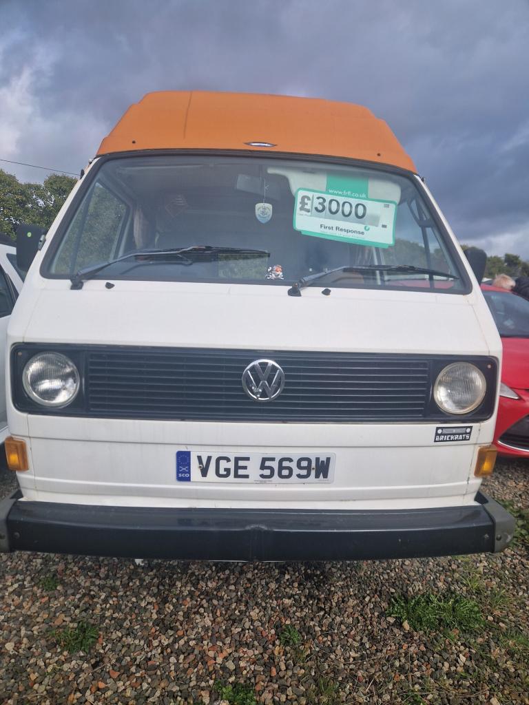 1981 Volkswagen Campervan Historic vehicle Camper 4x berth Petrol Manual