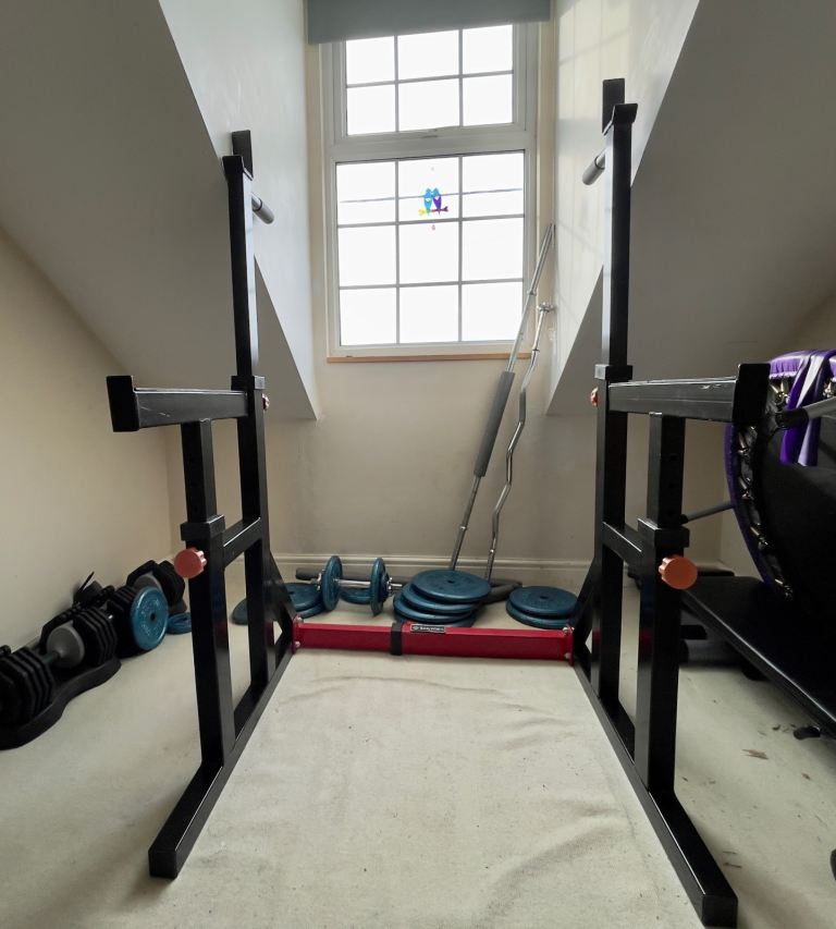 BodyMax CF315 Squat and Press Stand and Dip Rack