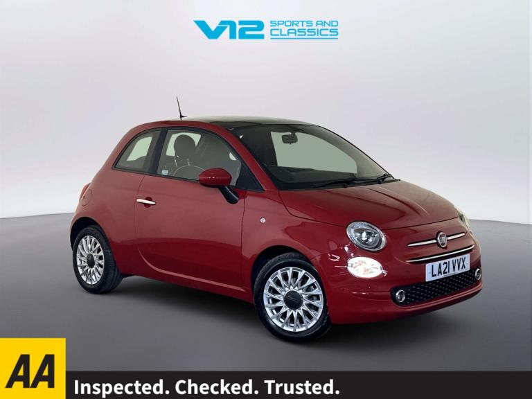 2021 Fiat 500 1.0 Mild Hybrid Lounge 3dr HATCHBACK PETROL Manual