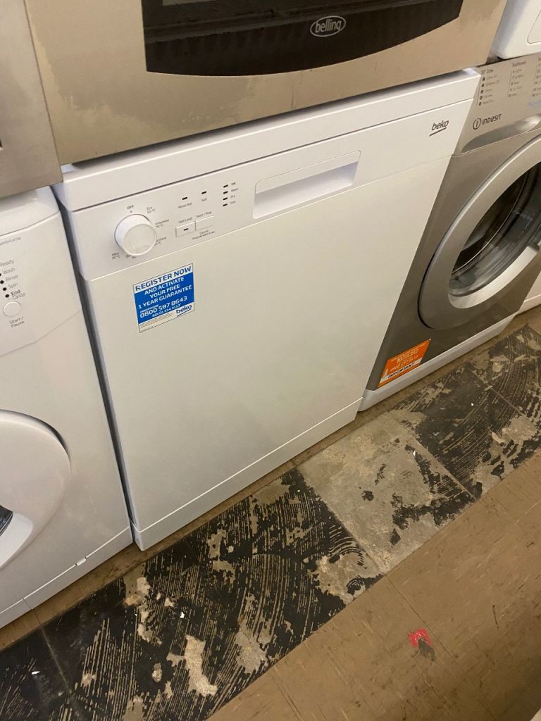 🚚✅WHITE BEKO A CLASS EASY TO USE DISHWASHER £135 DELIVERY AVAILABLE 