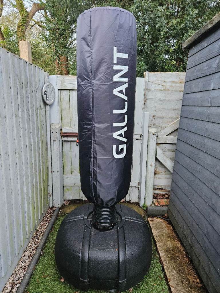Punch bag with cover & Stand. Freestanding