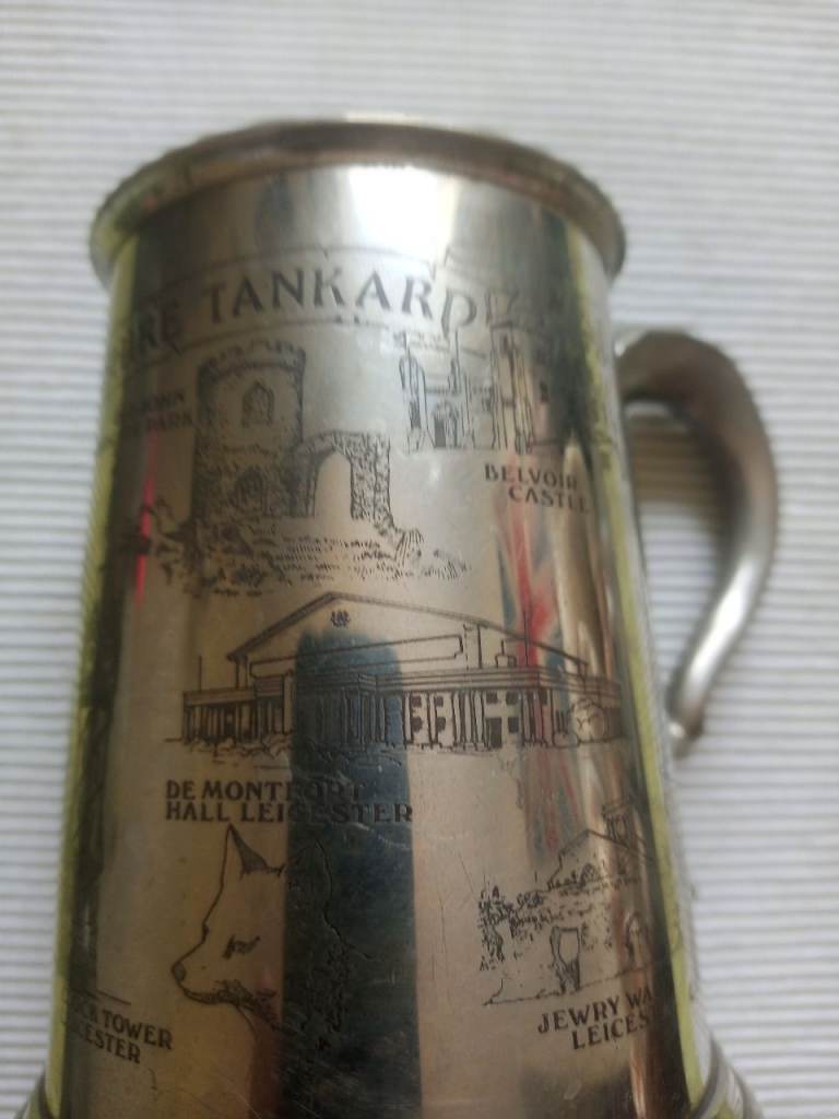 TANKARD. Pewter