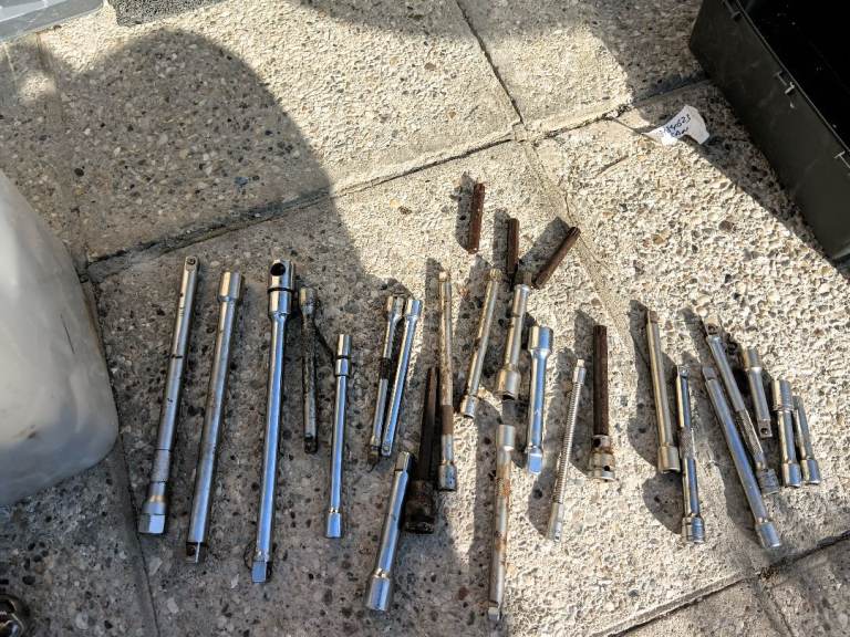 Various Socket Extension Bars & Adapters - Job Lot