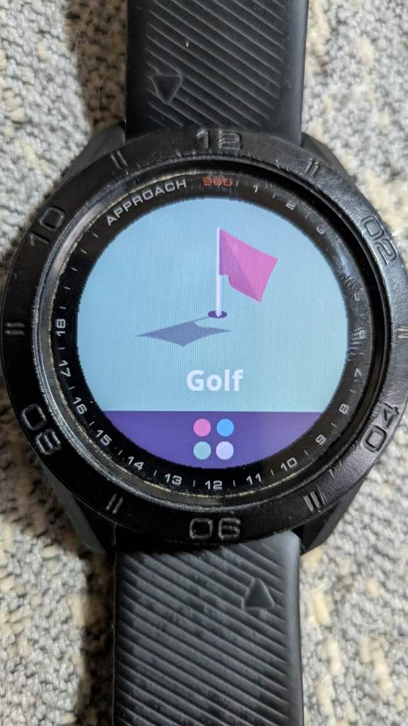 GARMIN APPROACH S60 GOLF GPS WATCH 