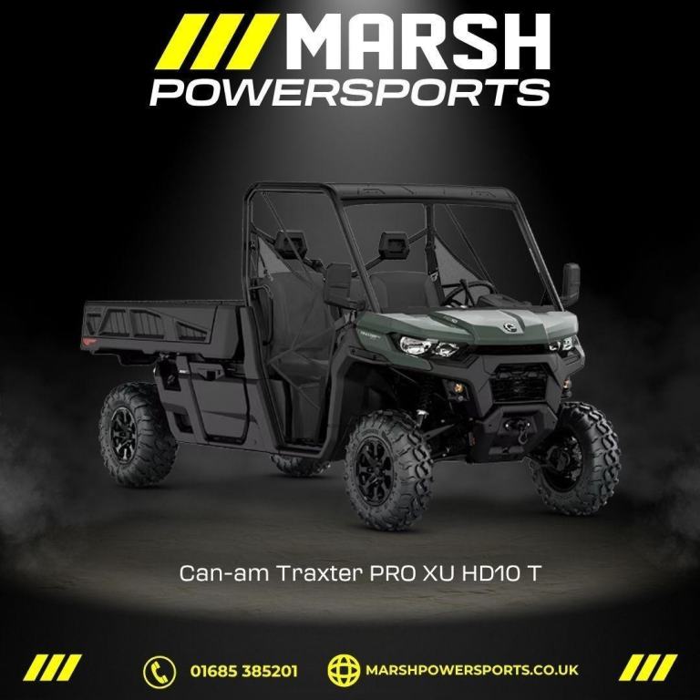 Traxter Pro XU HD10 T 2027 Model - Can-am Main Dealer - Reserve NOW!
