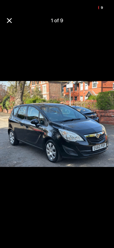 Vauxhall Meriva Exclusiv 1.4 petrol