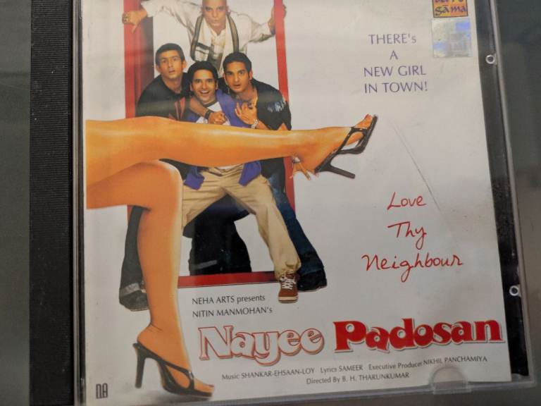 Nayee Padosan Indian Asian Hindi Bollywood Blockbuster 7 Soundtrack Music CD ref 55