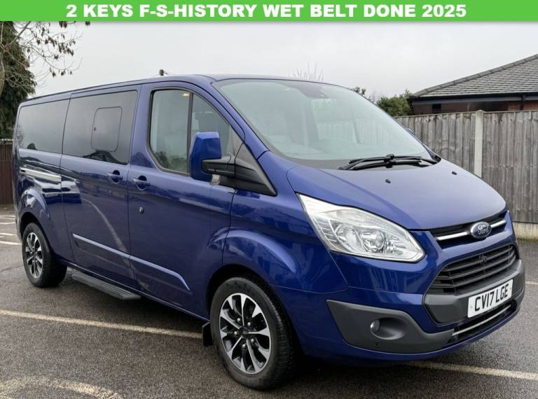 2017 Ford Tourneo Custom 2.0 310 EcoBlue Titanium Minibus Double Cab 5dr Diesel Manual L2 Euro 6 ...