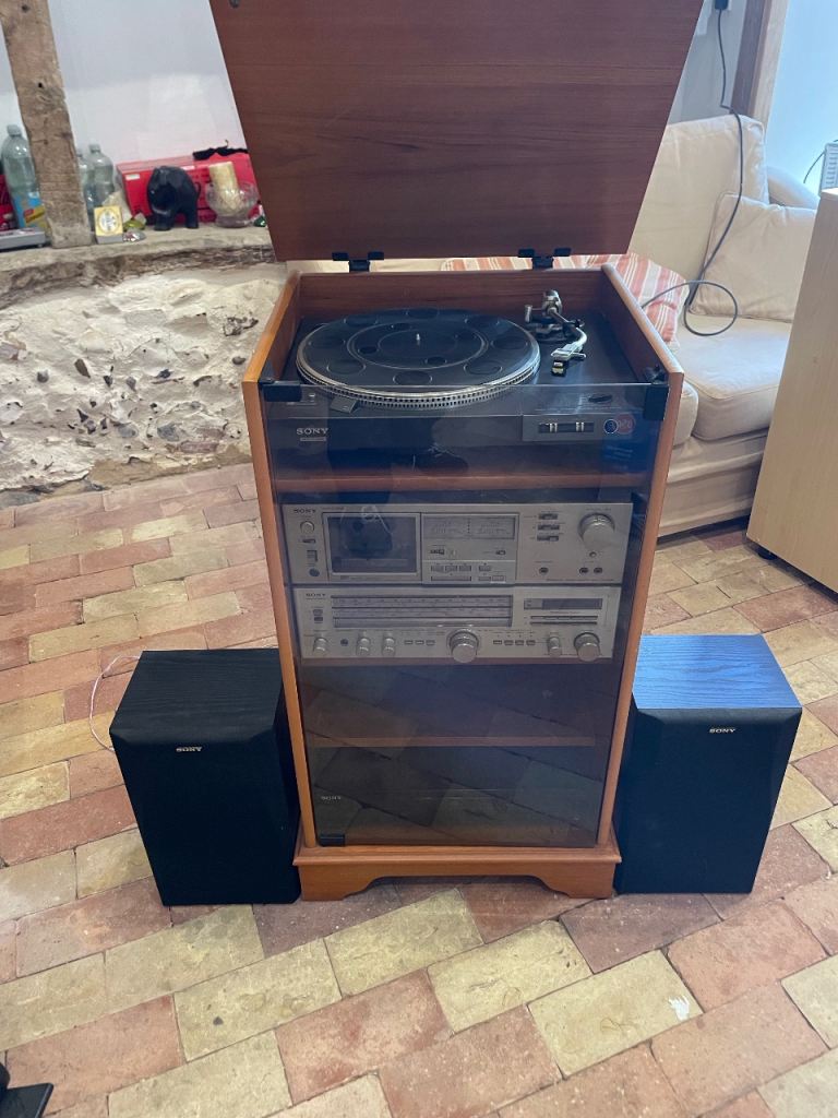 Sony HiFi System  Decks PS-X6,TC-K55ii,Receiver STR-434L,CDP-XE510