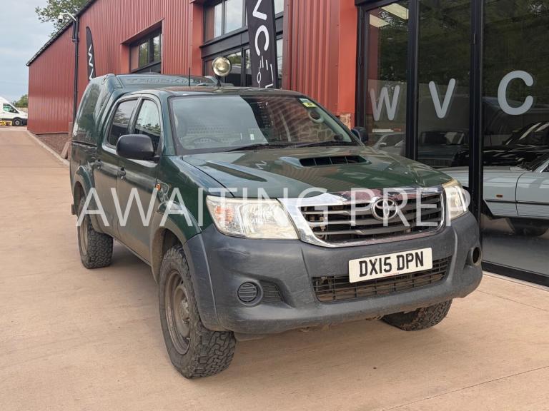 2015 Toyota Hilux Active D/Cab Pick Up 2.5 D-4D 4WD 144 PICK UP Diesel Manual