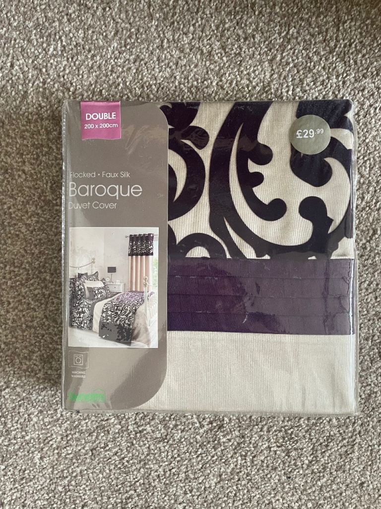 Dunelm New Double Duvet Cover, Sheet & Pillowcases 