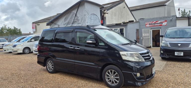 Toyota Alphard, 4 Berth Campervan with Rear Conversion and Electric Cool Box