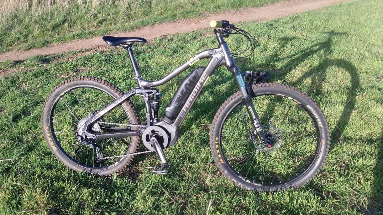 Haibike Sduro Small full 7 electric mtb mountain bike 1600 miles