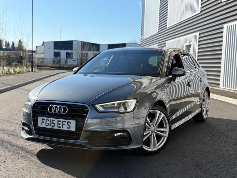 2015 AUDI A3 2.0 TDI S Line 5dr ++ ULEZ FREE ++ STUNNING EXAMPLE ++ 2 KEYS 