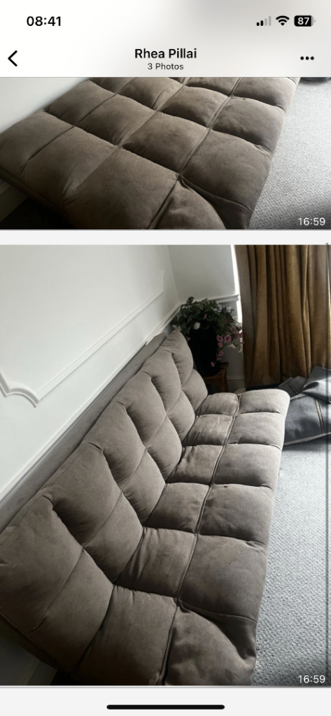 Comfortable Fold-Out Sofa Bed 