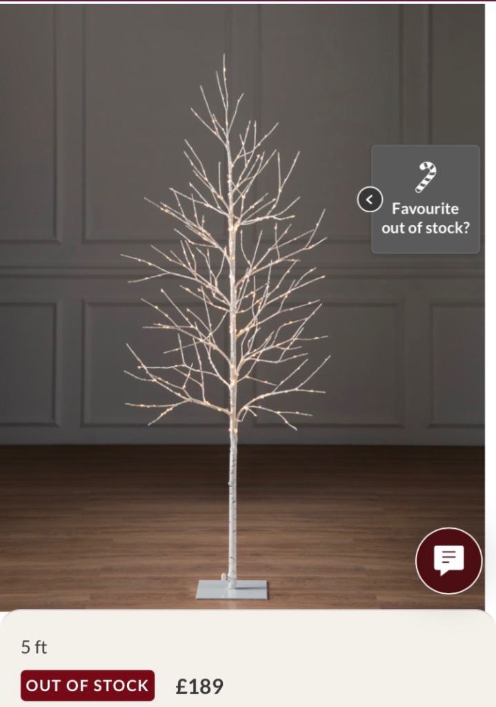 5ft Lit Balsam Hill Indoor/Outdoor Tree