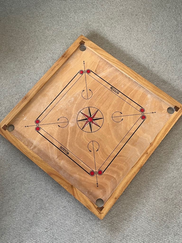 Timber Frame Carrom Board