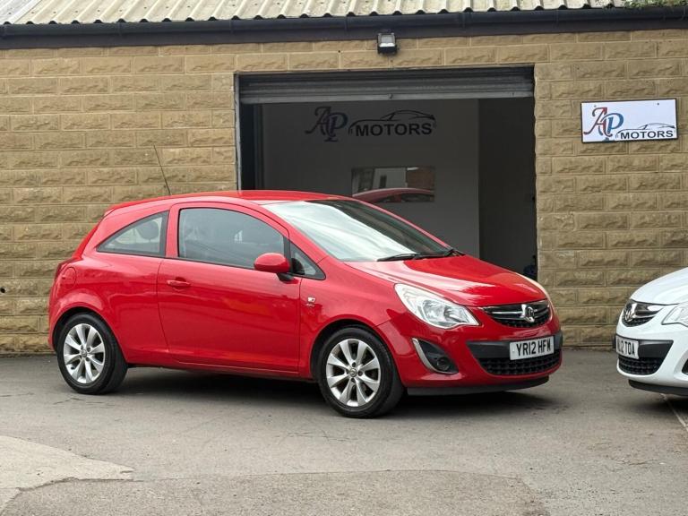 2012 Vauxhall Corsa 1.2 16V Active Euro 5 3dr (A/C) HATCHBACK Petrol Manual