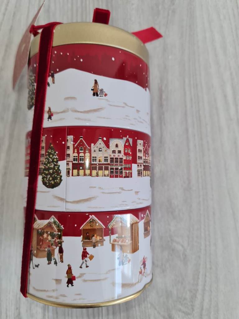 Next Set Of 3 Festive Xmas Candles