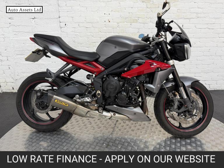 2014 Triumph Street Triple 675 675 R Naked Petrol Manual O ring (106 ps) Naked Petrol Manual