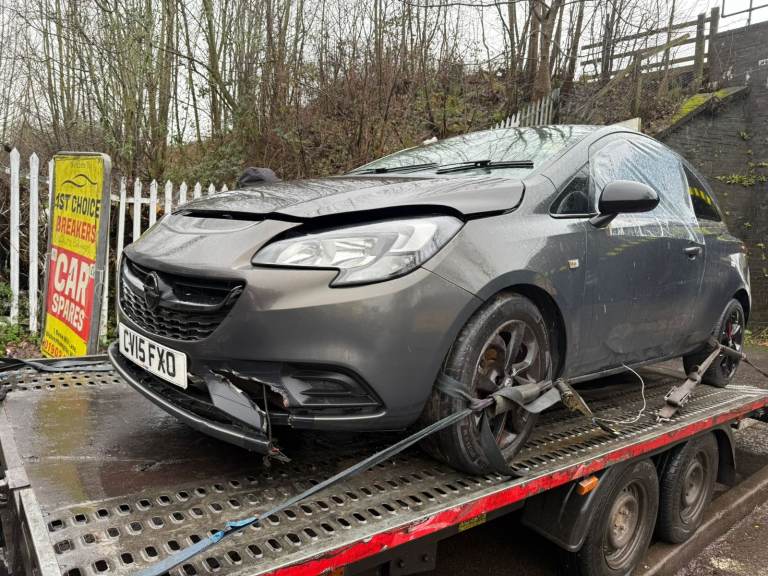 ♻️vauxhall corsa e 2015 grey 3 door 1.2 petrol breaking for parts♻️