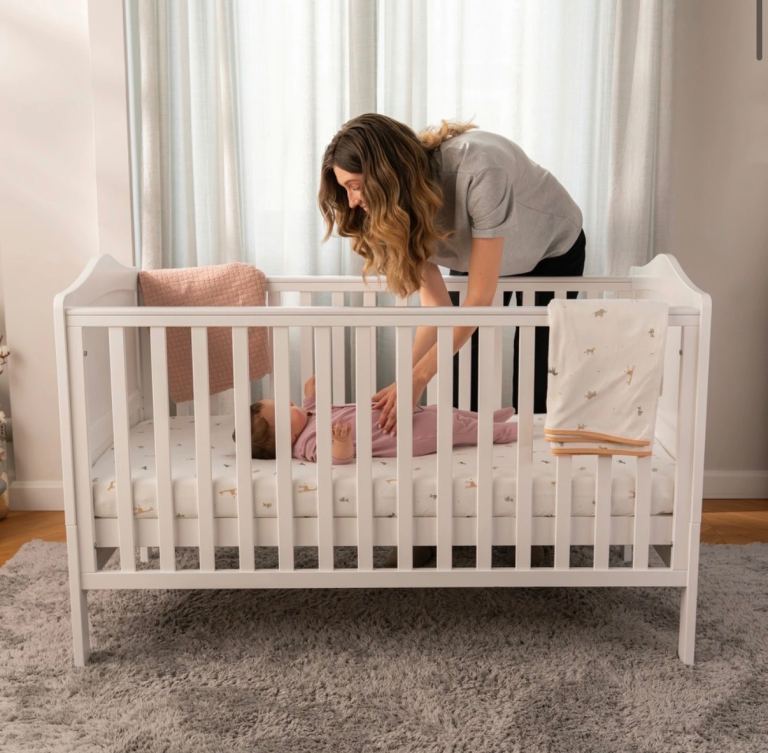 White Cot Bed