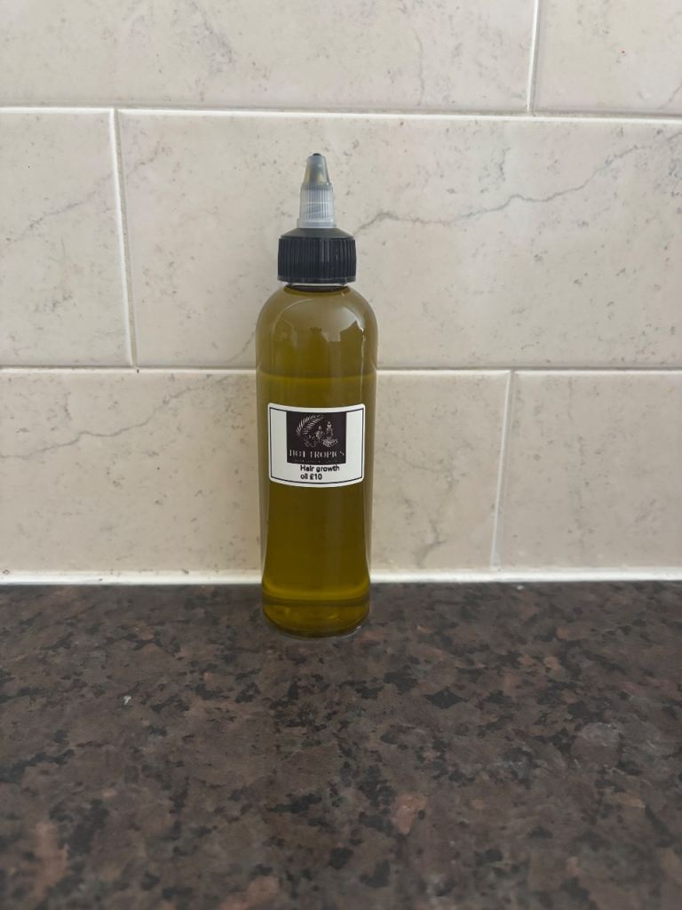 Natural hair growth oils 