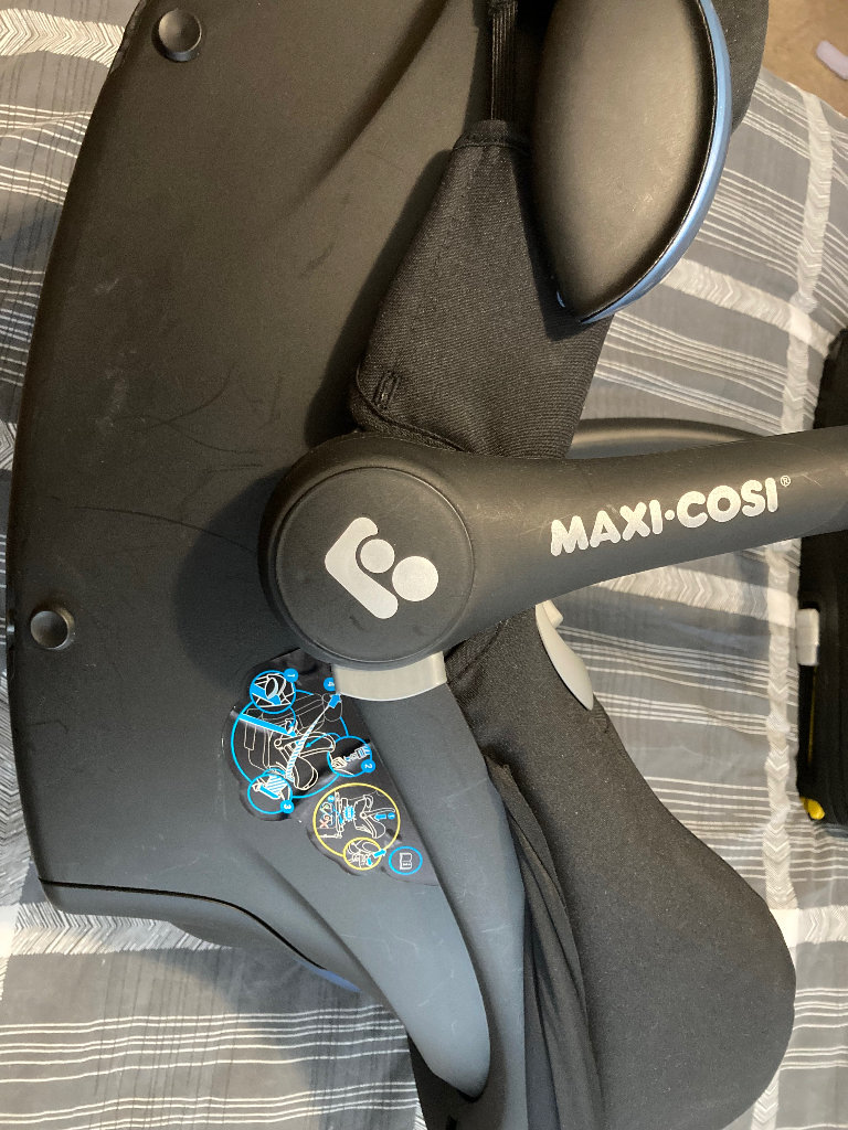 Baby car seat +isofix base