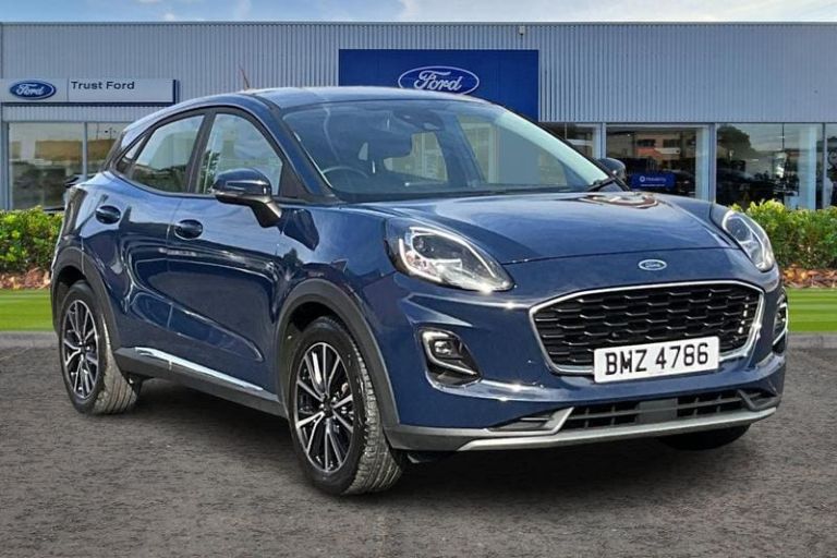 2023 Ford Puma Titanium**REAR SENSORS - LANE ASSIST - SAT NAV - APPLE CARPLAY - DRIVE MODE Hatchb...