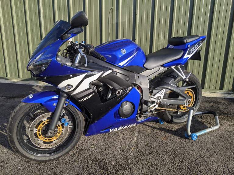 Yamaha, R6, 2003, 599 (cc) BLUE