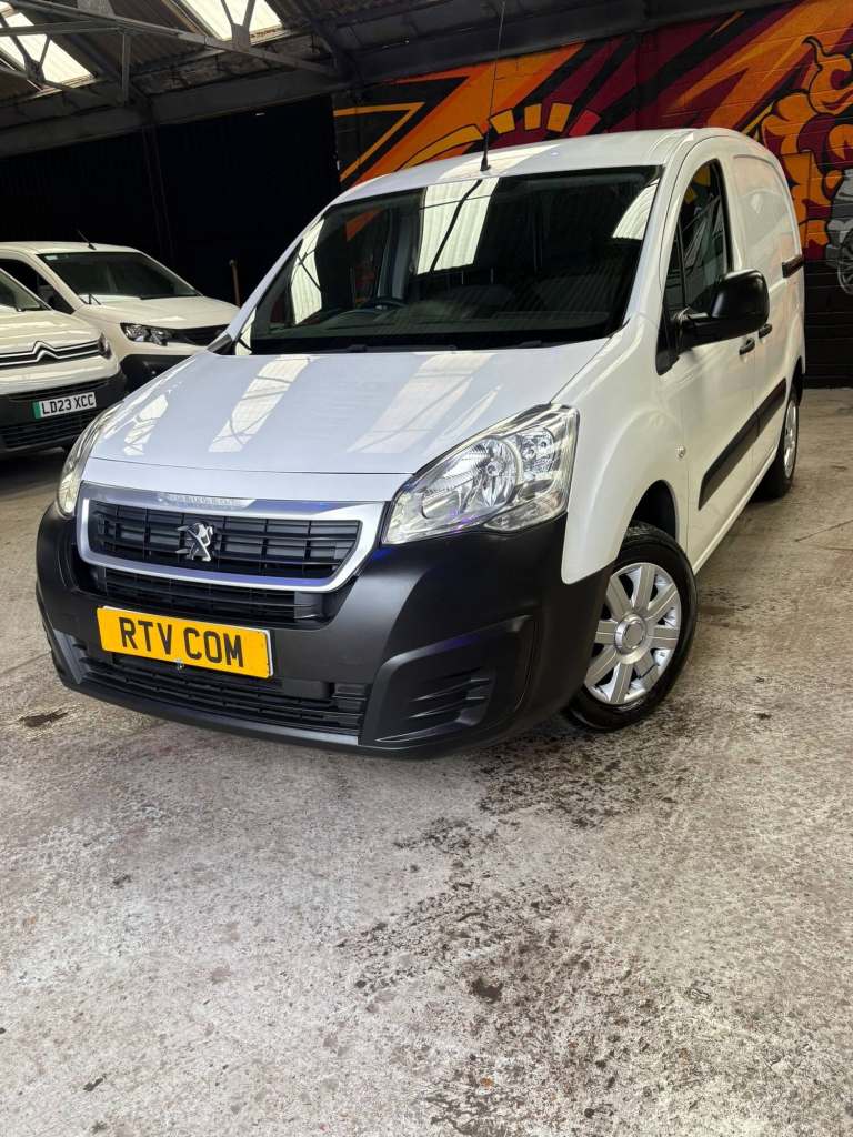 2018 Peugeot Partner 850 SE 1.6 BlueHDi 100 Van [non Start Stop] PANEL VAN Diesel Manual
