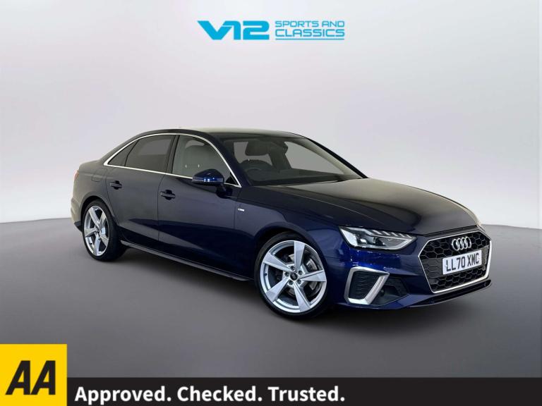 2020 Audi A4 35 TFSI S Line 4dr S Tronic SALOON PETROL Automatic