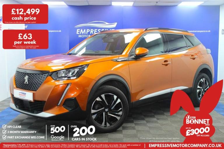 2021 71 PEUGEOT 2008 1.2 PURETECH ALLURE SUV 5DR PETROL MANUAL EURO 6 (S/S) (100