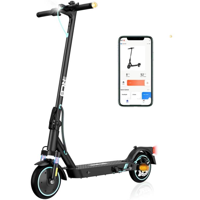 RCB Adult Electric Scooters, Max 25km/h, 300W-500W Motor, 7.8-11.4AH Battery, 8.5 inch Solid Tires