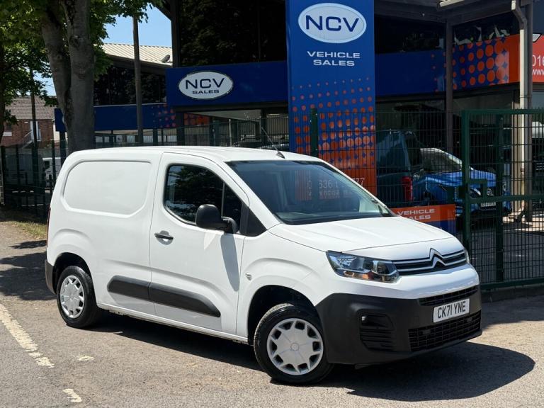 2021 Citroen Berlingo 650 ENTERPRISE PRO M BLUEHDI 3 SEAT AC Panel Van Diesel Manual