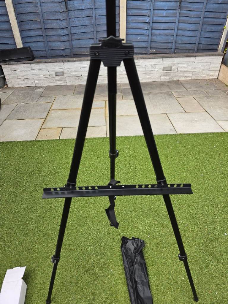 Aluminium Field Easel With Carry Bag – Adjustable Artist Stand