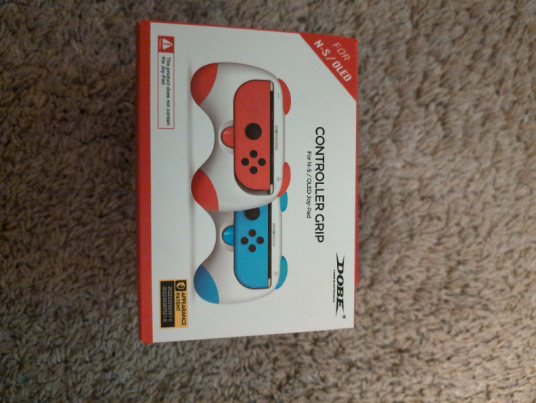 Dobe controller grip for Nintendo switch