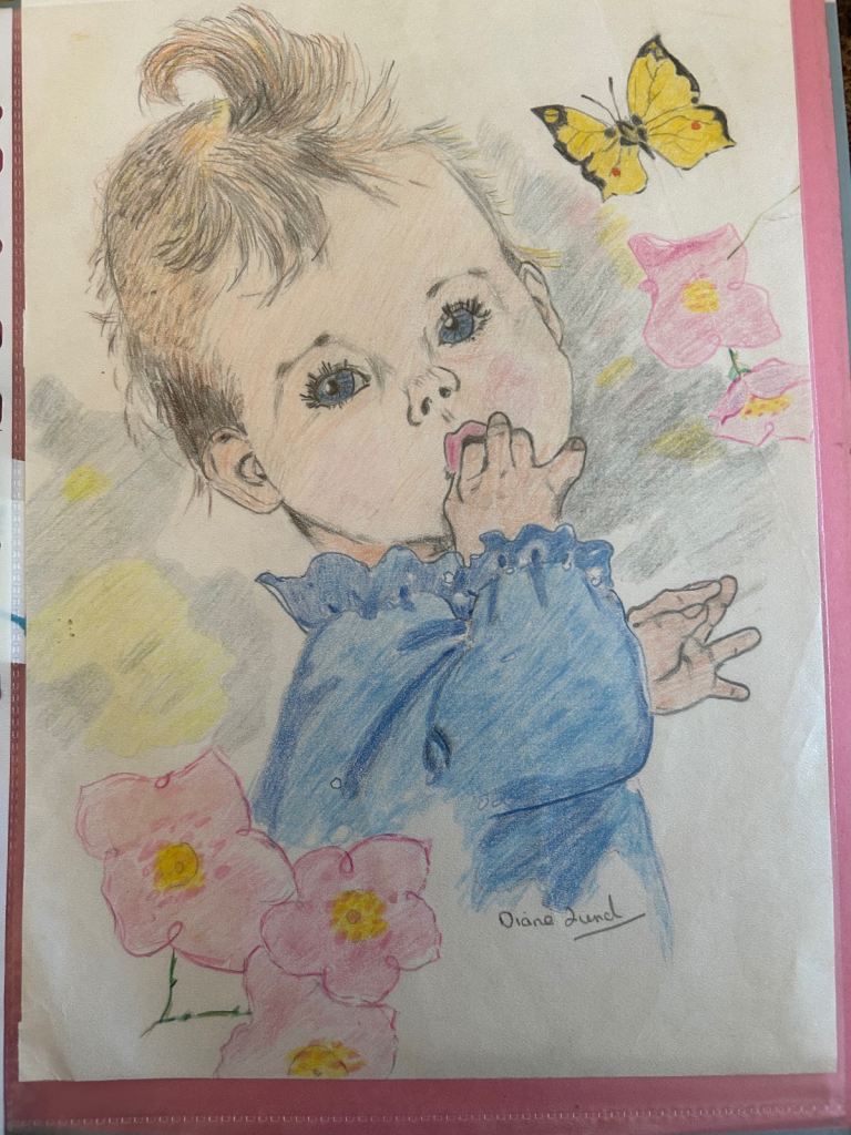 Baby boy in colour
