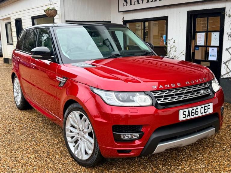 2016 66 LAND ROVER RANGE ROVER SPORT 3.0 SD V6 HSE SUV 5DR DIESEL AUTO 4WD EURO 