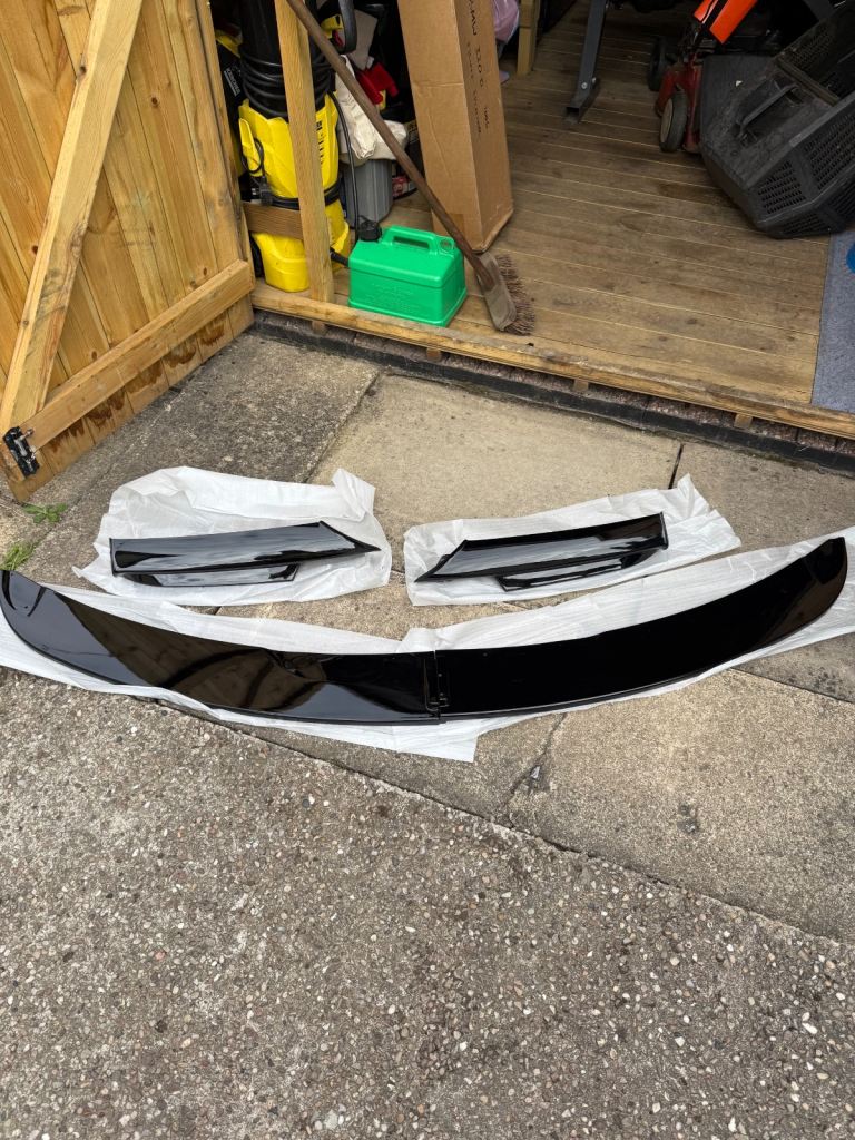 BMW 3 series splitter 