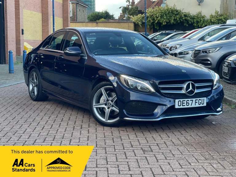 2018 Mercedes-Benz C Class 2.1 C220d AMG Line Saloon 4dr Diesel G-Tronic+ Euro 6 (s/s) (170 ps) S...
