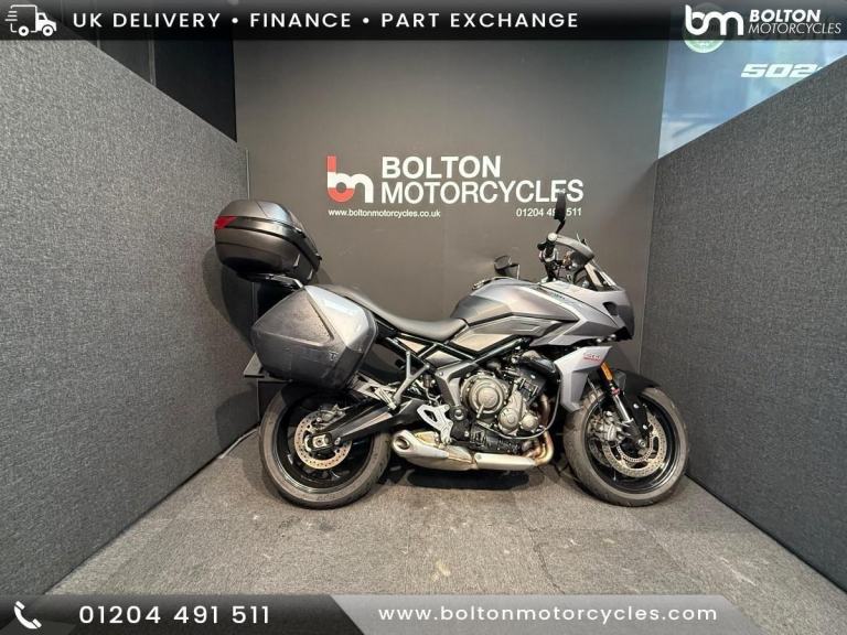 Triumph 660 Sport Motorcycle Grey